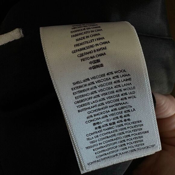 Michael Kors Black Boucle Wool Blend Sheath Knee Length Office Career Wear Sz 4 - Picture 6 of 9